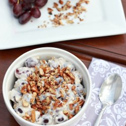 Sweet & Creamy Grape Salad - Recipe photo by Tonya at Love of Family and Home