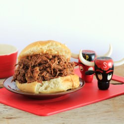 BBQ Beef Sandwiches - Recipe photo by noshingwiththenolands