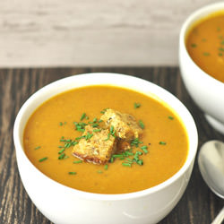 Roasted Vegetable Soup - Recipe photo by caseyjadehill