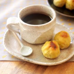 Japanese Wagashi: Sweet Potato - Recipe photo by NoPastaForPenguins