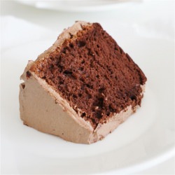 Chocolate Cloud Cake - Recipe photo by cakeletsanddoilies
