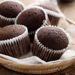 Steamed Chocolate Banana Cupcakes - Recipe photo by food-4tots