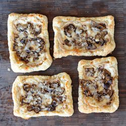 Mushroom Tart - Recipe photo by Zestuous