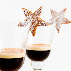 Coffee Cocktails & Star Biscuits - Recipe photo by Sandra bakes a party