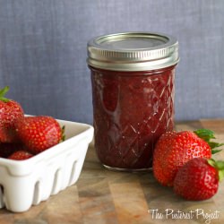 Strawberry Honey Jam - Recipe photo by The Pinterest Project