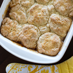 Peach and Cinnamon Cobbler - Recipe photo by areal-lifehousewife
