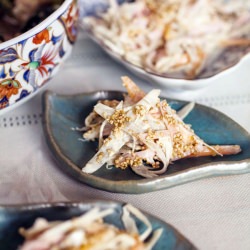 Japanese Burdock Salad - Recipe photo by whodoesthedishes