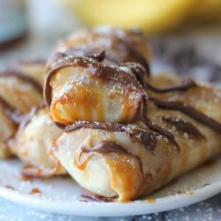 Banana Lumpia - Recipe photo by damndelicious