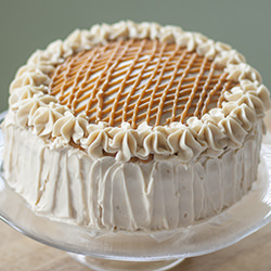 Caramel Layer Cake - Recipe photo by Sprinkle Charms