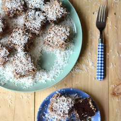 Double Chocolate Lamingtons - Recipe photo by msihua
