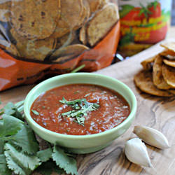 The Best Tomato Salsa Ever - Recipe photo by thepigandquill