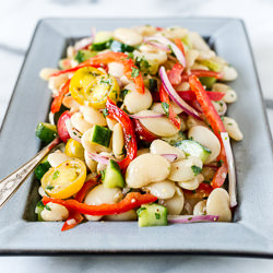 Lima Bean Salad - Recipe photo by kitchen confidante