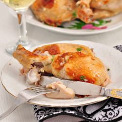 Chicken with Garlic Sauce - Recipe photo by vene-ro4ka