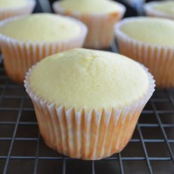 Lemon Cupcakes - Recipe photo by trialsinfood