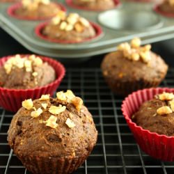 Vegan Carrot Molasses Muffins - Recipe photo by OutToLunchCreations