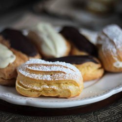 Eclaris with Custard - Recipe photo by hechoenlapropriete