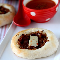 Bialys - Recipe photo by tadkapasta