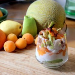 Coconut Yogurt & Fruit Parfait - Recipe photo by thegreatist