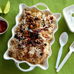 Chicken Biryani Malabar style - Recipe photo by Kitcheninawindow