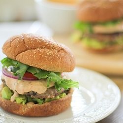 Southwest Turkey Burgers - Recipe photo by roastedroot