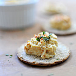 Spicy Deviled Egg Dip - Recipe photo by thepigandquill