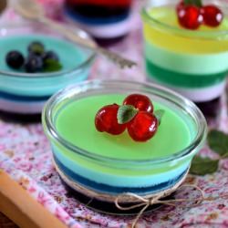 Rainbow Desserts - Recipe photo by Anyzkowo