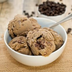 Mocha Chip Ice Cream - Recipe photo by sweetpeaskitchen