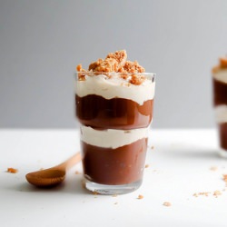 PB & Chocolate Pudding Parfaits - Recipe photo by sundaymorning bananapancakes