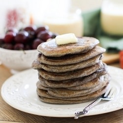 Buckwheat Sourdough Pancakes - Recipe photo by roastedroot