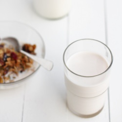 Homemade Almond Milk - Recipe photo by justasdelish