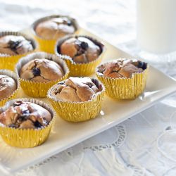 Peanut Butter Banana Muffins - Recipe photo by Suzanneper
