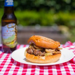 Mushroom Jack Burger - Recipe photo by Cooking Madly