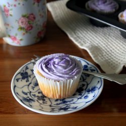 Lavender Cupcakes - Recipe photo by spoonfulofdaisy
