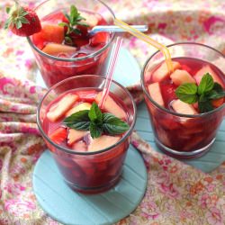 Non Alcoholic Sangria - Recipe photo by kulinarnimisli