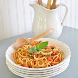 Spaghetti Scarpetta Style - Recipe photo by Town-and-Country-Living