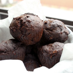 Chocolate Chip Mocha Muffins - Recipe photo by mollyeatsseitan