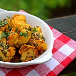 Ginger and Fenugreek Cauliflower - Recipe photo by Cooking in Westchester