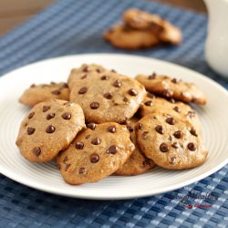 Flourless Chocolate Chip Cookies - Recipe photo by Living Healthy With Chocolate