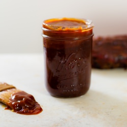 Spicy Homemade BBQ Sauce - Recipe photo by Cooking Madly