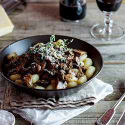 Truffled Gnocchi with Mushrooms - Recipe photo by Simply Delicious