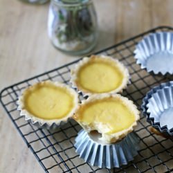 Soy Milk Egg Tart - Recipe photo by CuisineParadise