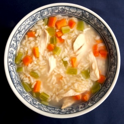 Classic Chicken & Rice Soup - Recipe photo by CookForYourLife