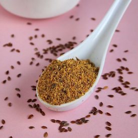 Flax Seeds Spicy Powder - Recipe photo by prathibha Garre
