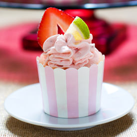 Strawberry Margarita Cupcakes - Recipe photo by clstar