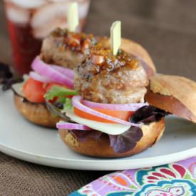 Turkey Burgers with Orange Mustard - Recipe photo by mrsregueiro