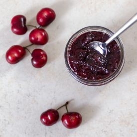 Cherry Vanilla Jam - Recipe photo by Cooking Madly