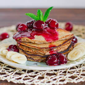 Banana Oatmeal Pancakes - Recipe photo by jocooks