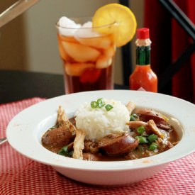 Smoked Chicken and Sausage Gumbo - Recipe photo by Creole Contessa