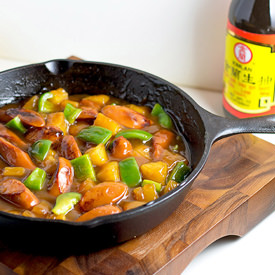 Polynesian Hot Dogs - Recipe photo by The Midnight Baker