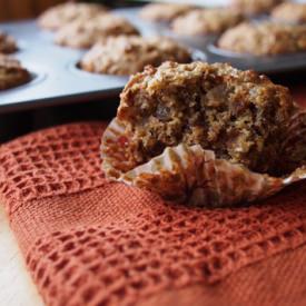 Healthy Morning Glory Muffins - Recipe photo by Wine Hustler